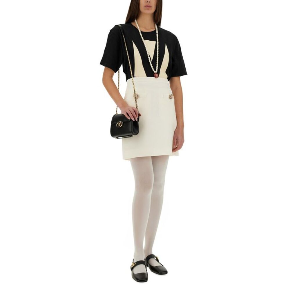 Valentino Women "Chez Valentino" Print T-Shirt - Picture 2 of 4